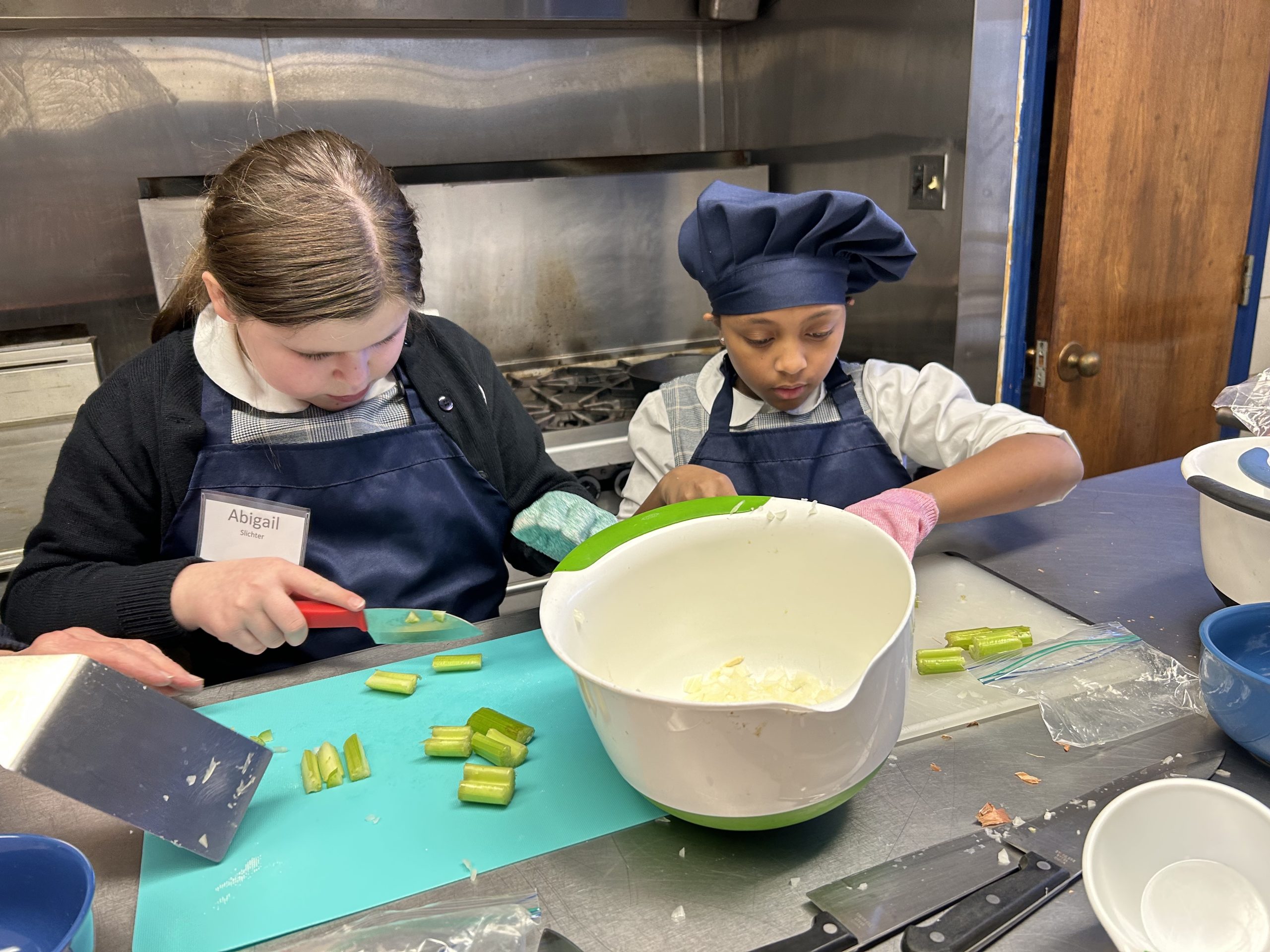 Photo 2 - Abby & Milanni Chop Celery